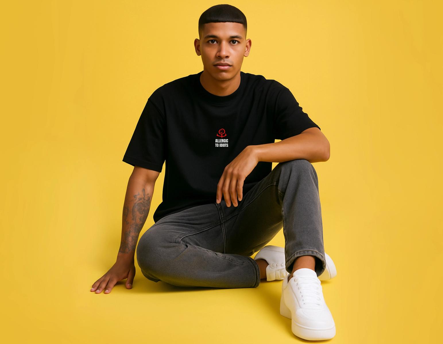 OFF LIMITS DROP SHOULDER TEE thumbnail 2