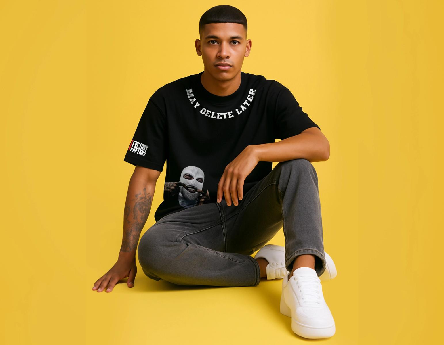 MAY DELETE LATER DROP SHOULDER TEE thumbnail 3