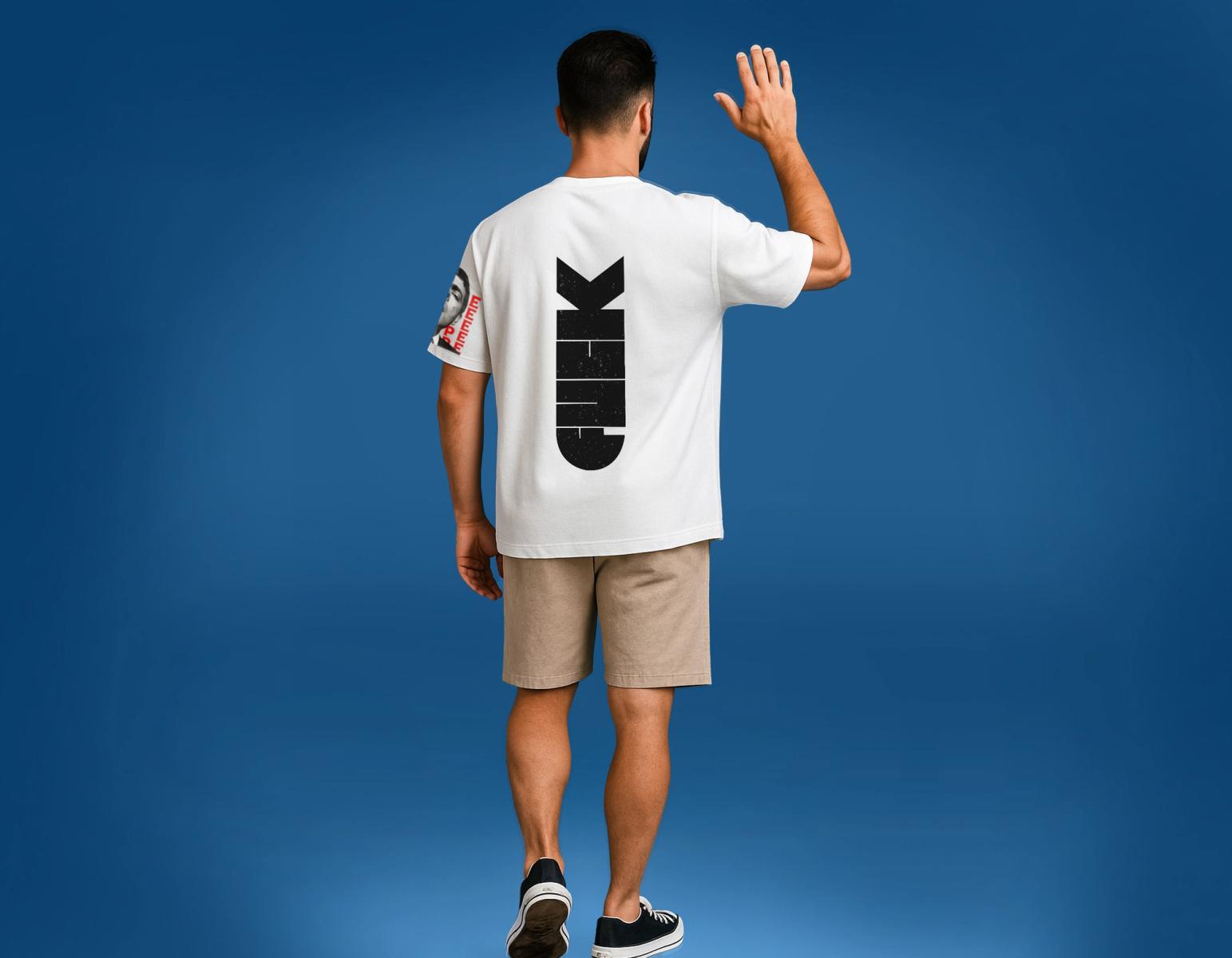 DAMN STATEMENT DROP SHOULDER TEE thumbnail 3