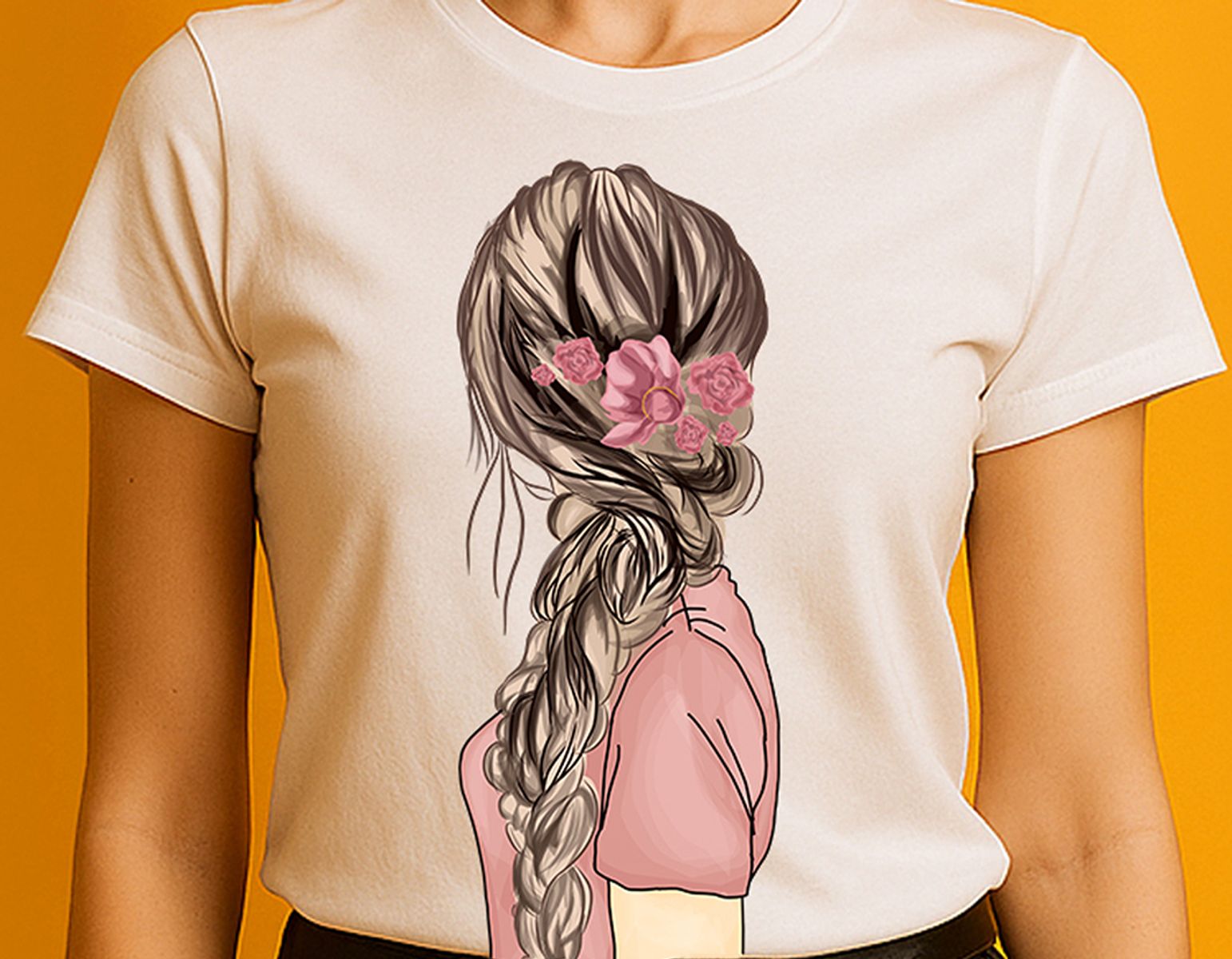 BLOOMING HAIR TSHIRT thumbnail 2