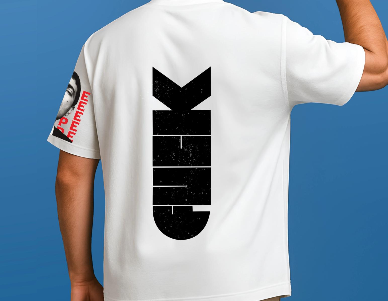 DAMN STATEMENT DROP SHOULDER TEE thumbnail 2