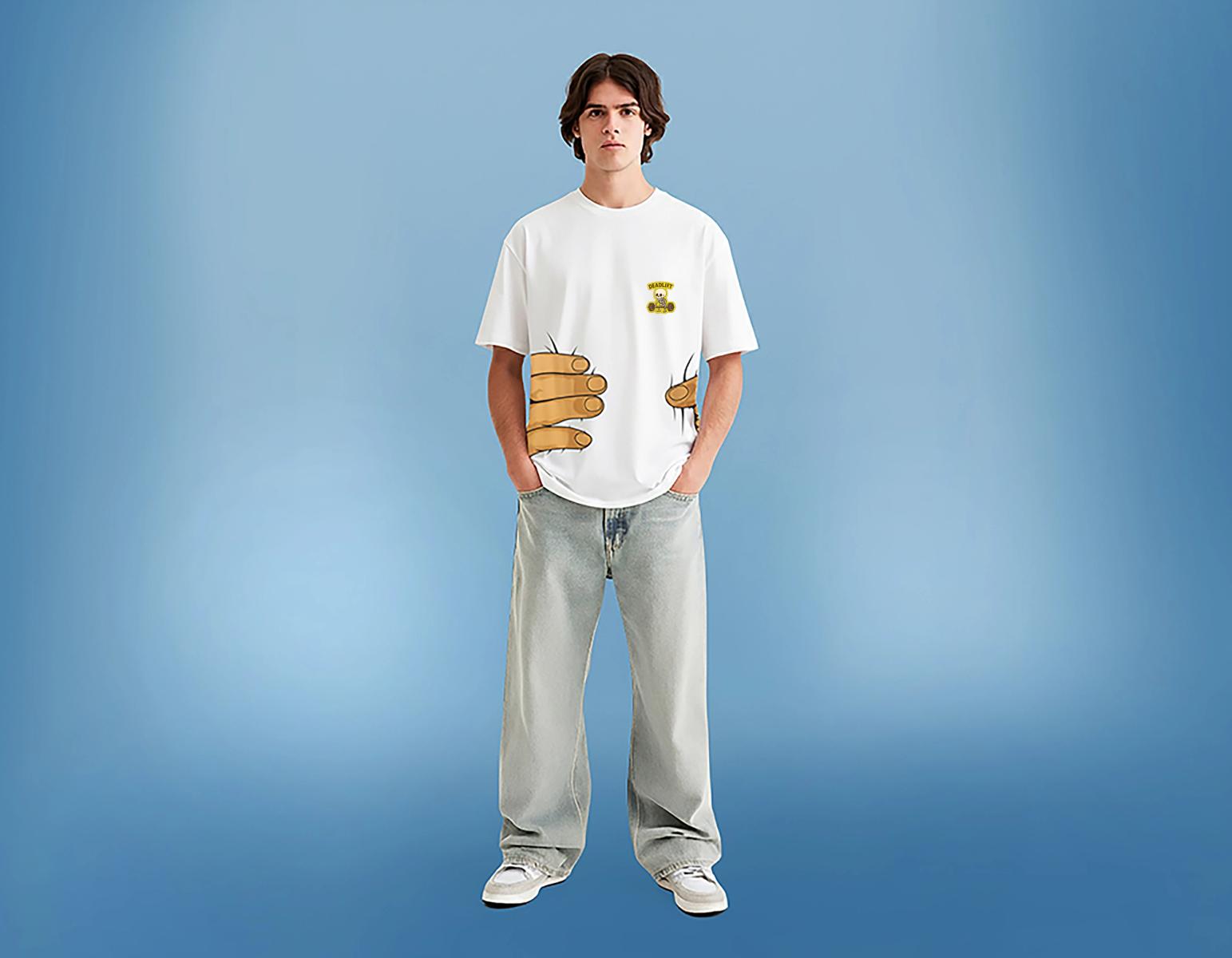 GRIP DROP SHOULDER  TEE thumbnail 1