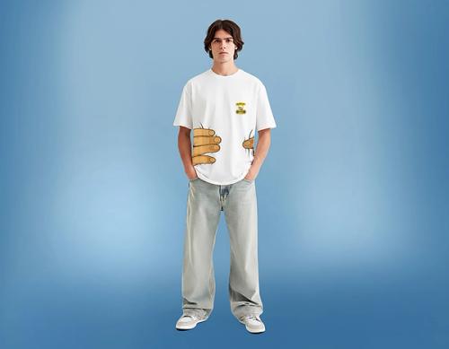 GRIP DROP SHOULDER  TEE