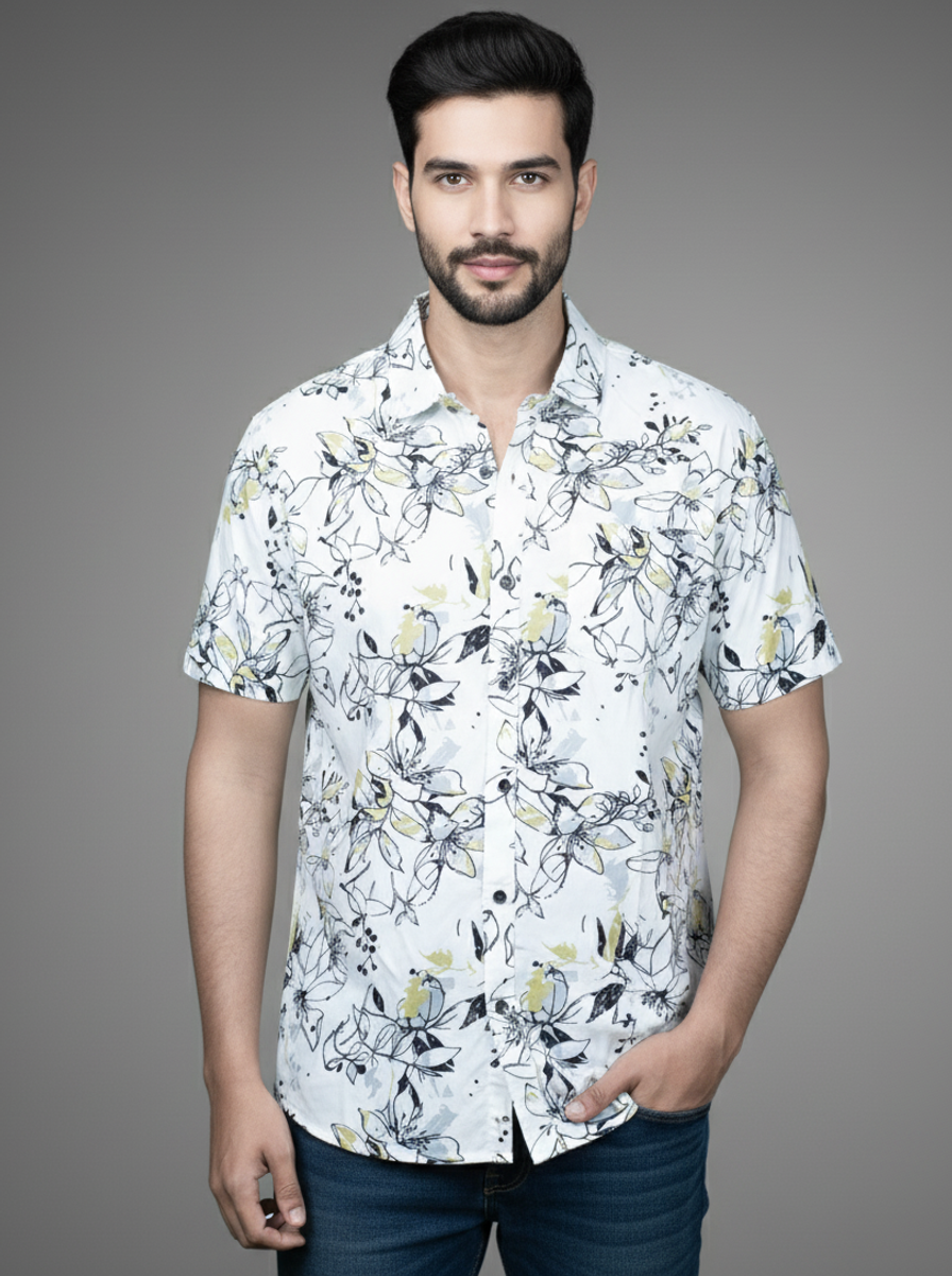 BLOSSOM PRINT WHITE thumbnail 1