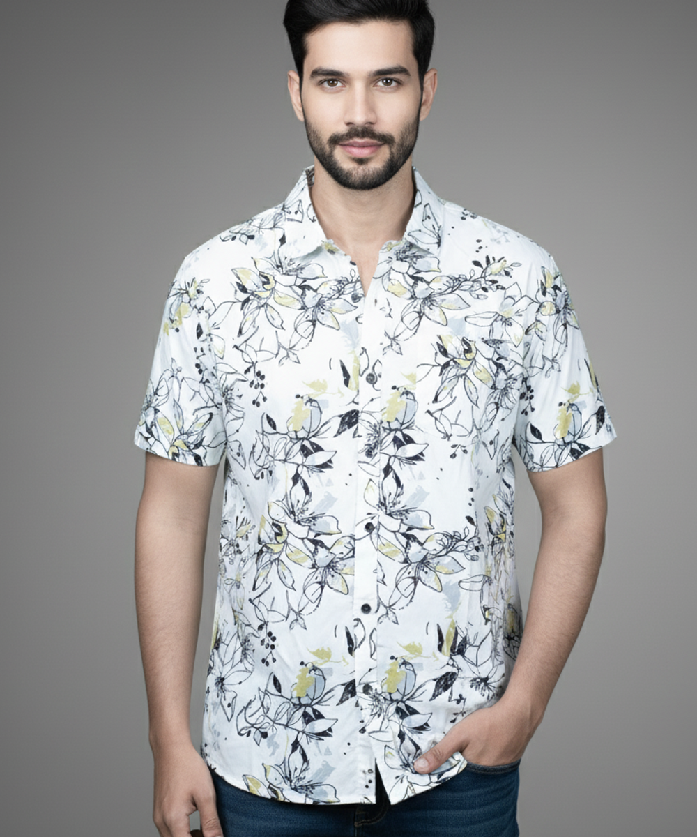 BLOSSOM PRINT WHITE