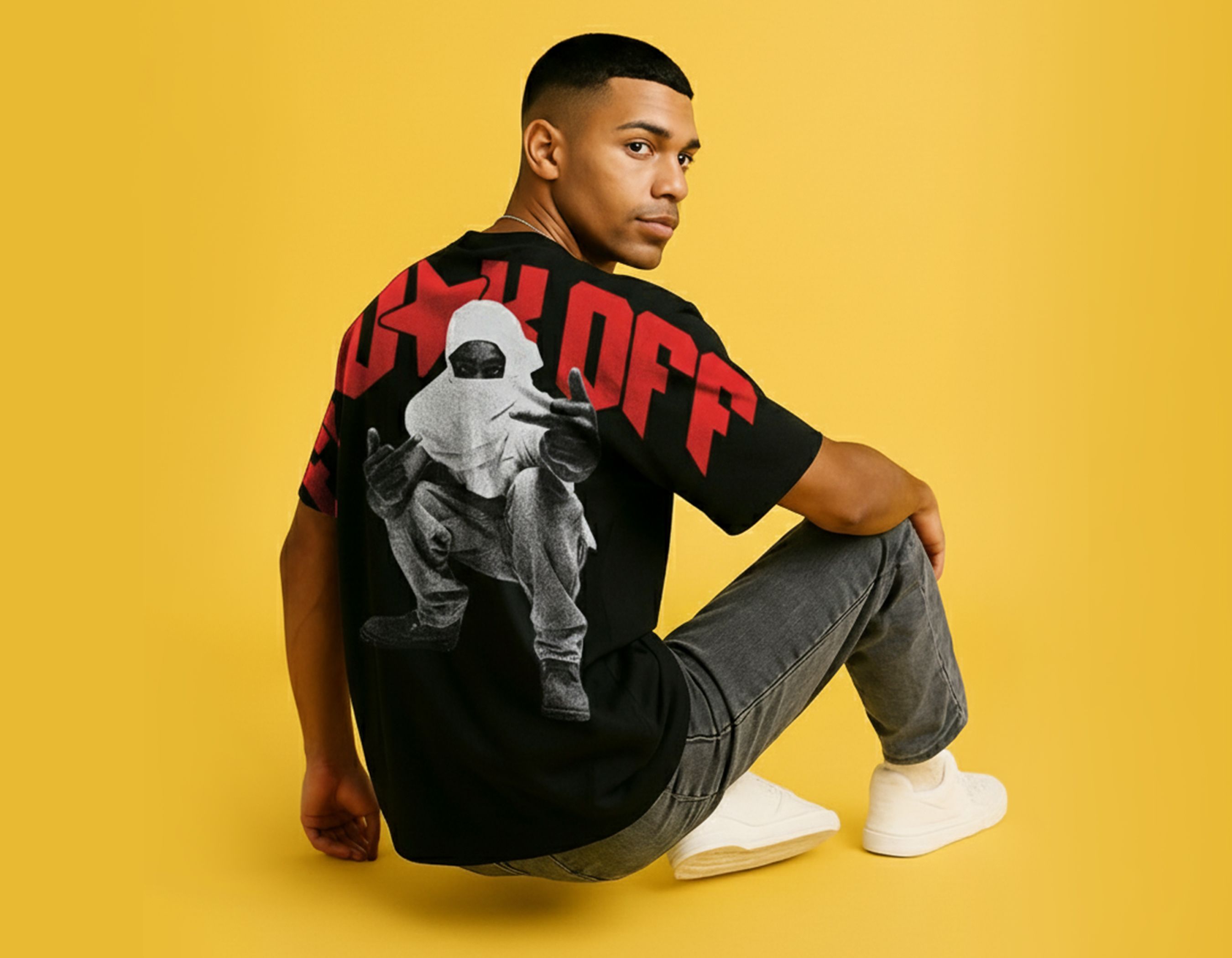 OFF LIMITS DROP SHOULDER TEE