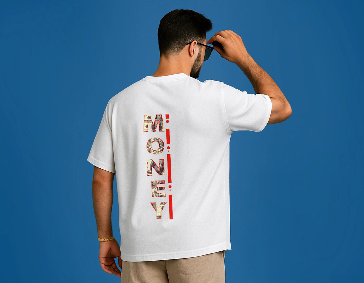 NEVER LOOK BACK DROP SHOULDER TEE thumbnail 5
