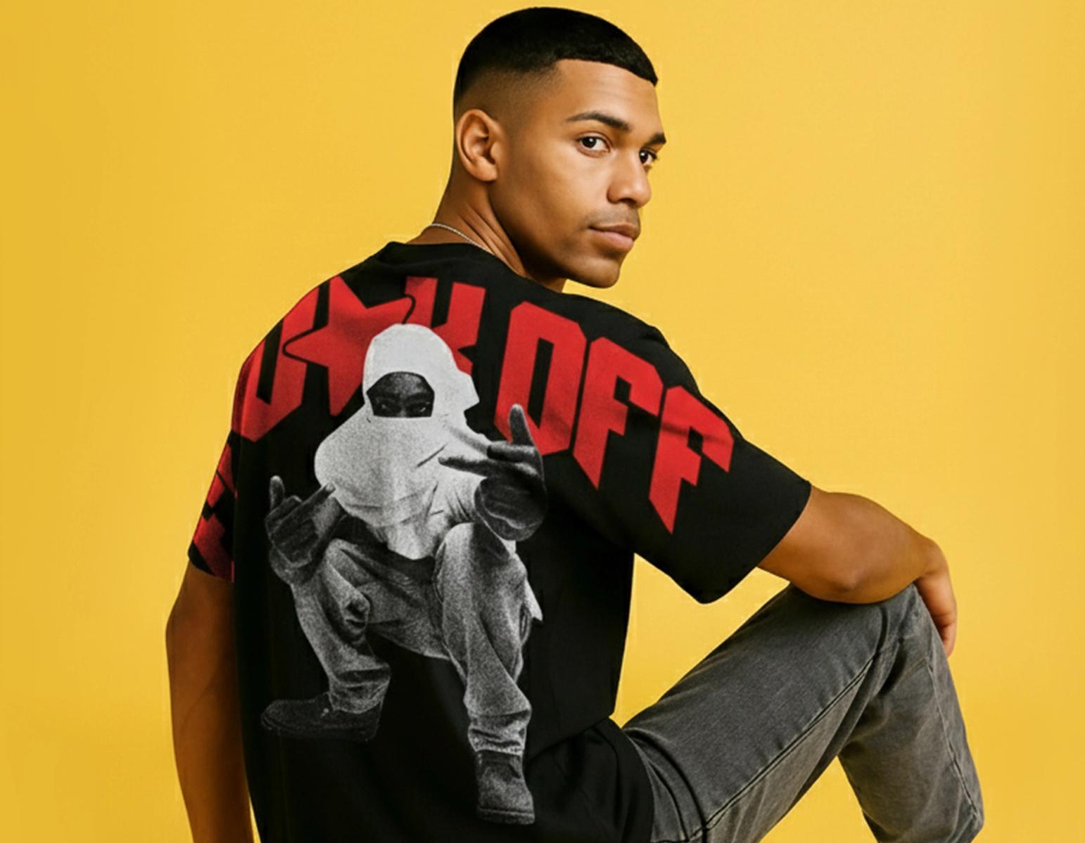 OFF LIMITS DROP SHOULDER TEE thumbnail 3