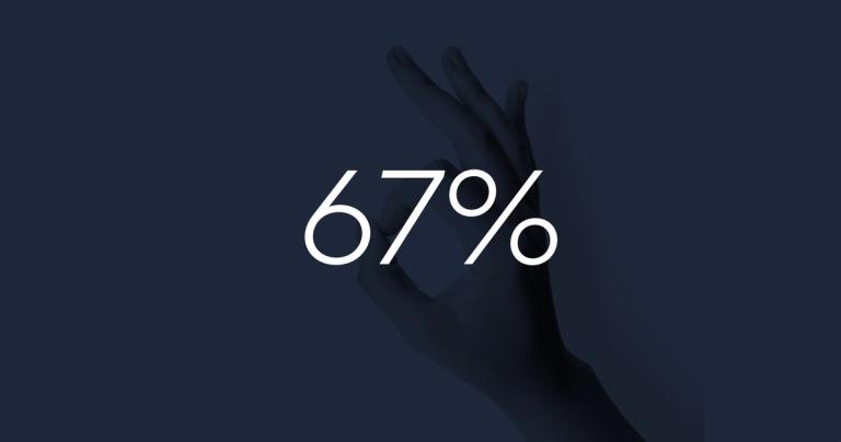 67% stat