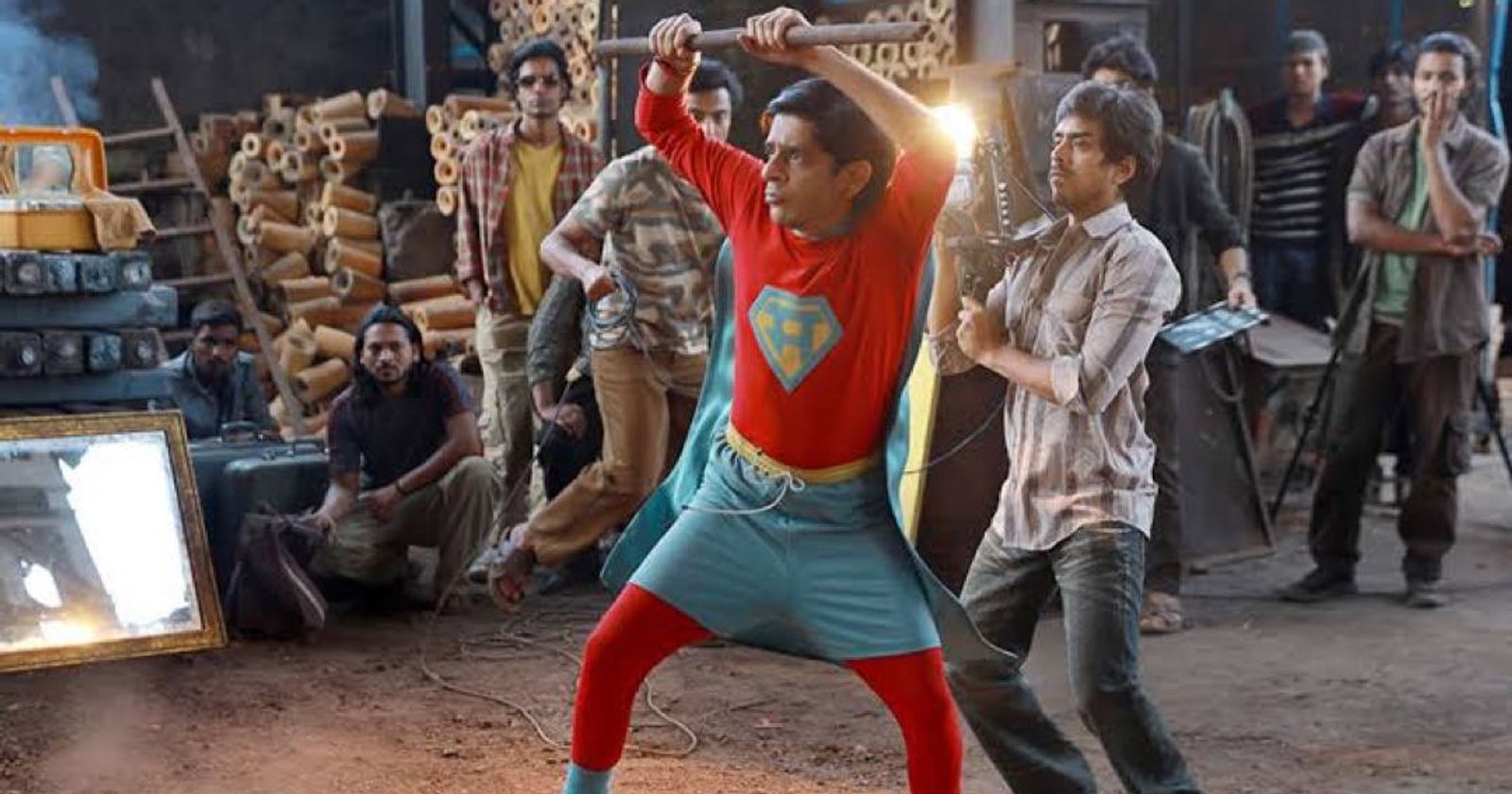 Still from Superboys of Malegaon