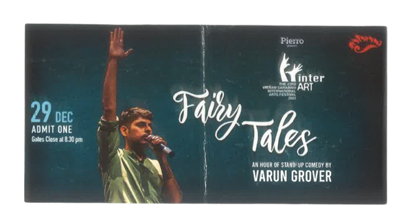 Show at Darpana theatre, Ahmedabad