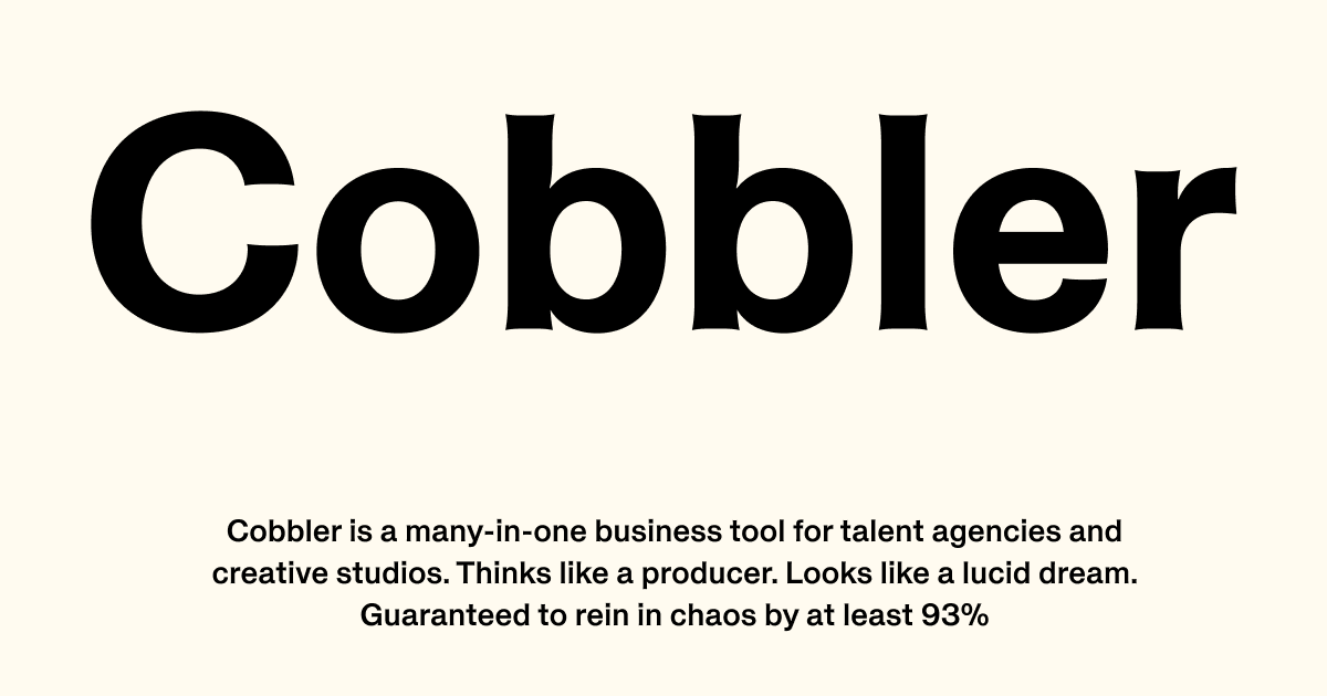 Cobbler