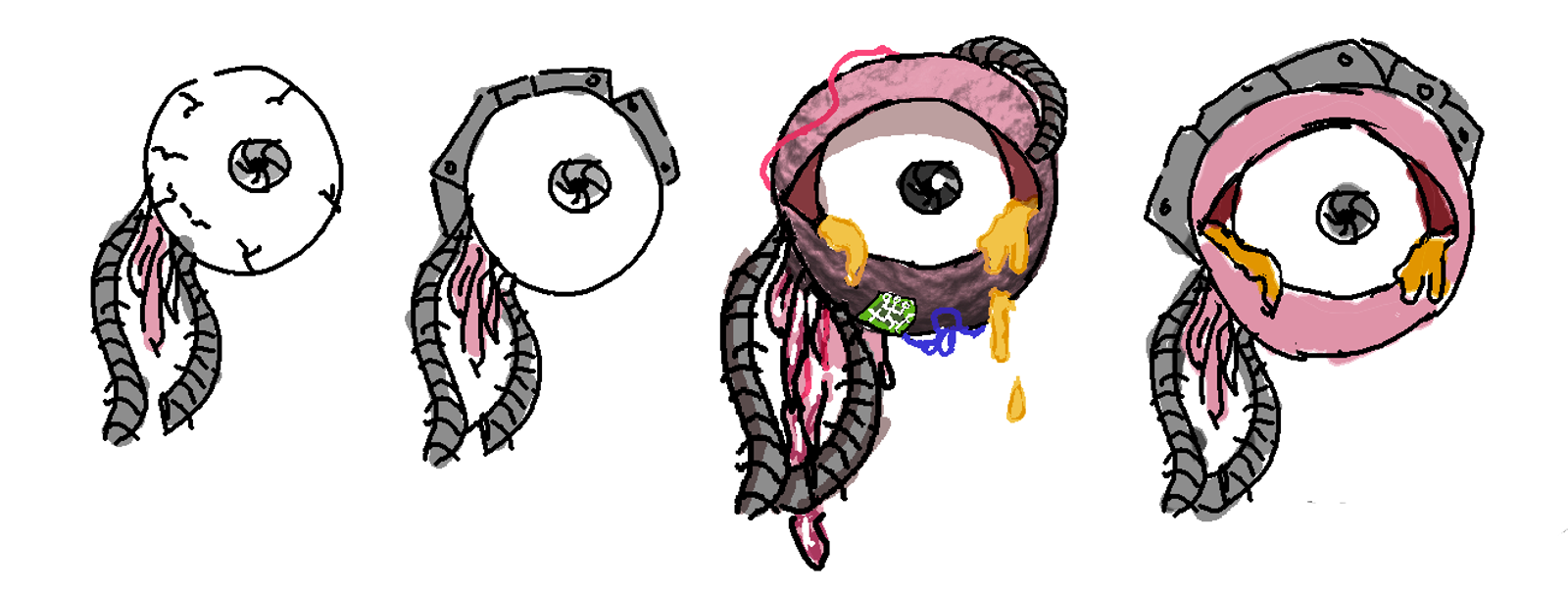 Concept art for 3D model