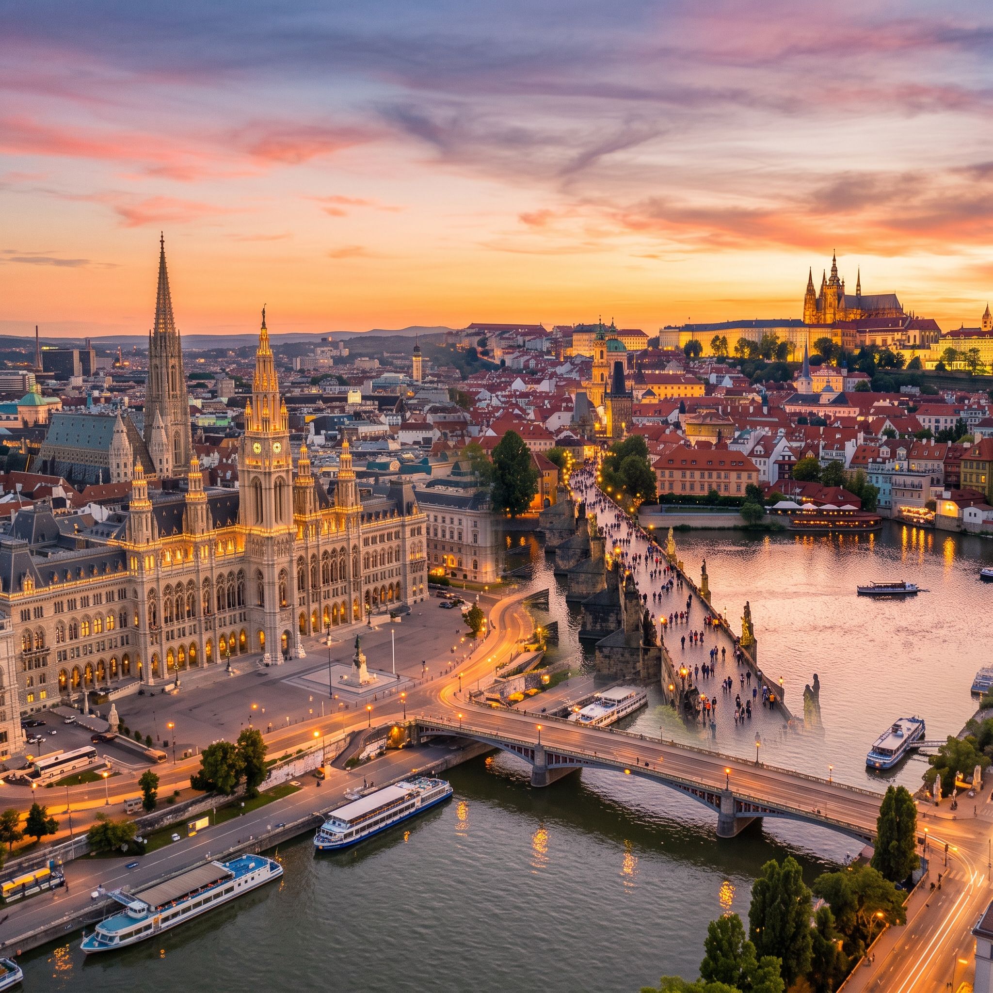 Increíble viaje a Praga + Viena con SaltySoulTrips
