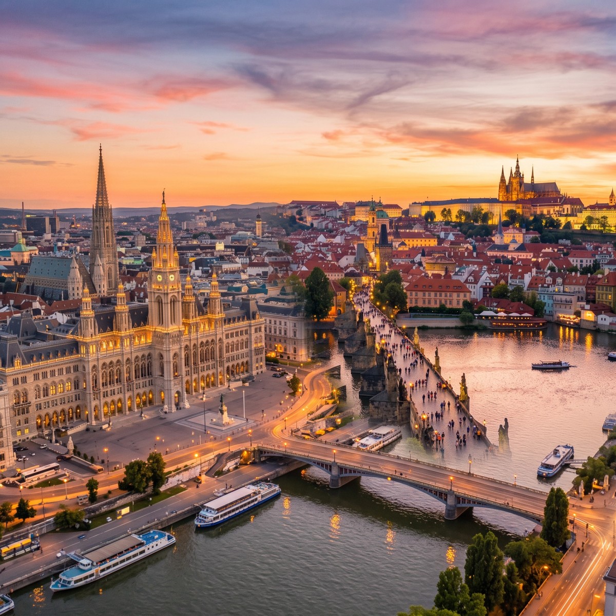 Praga + Viena