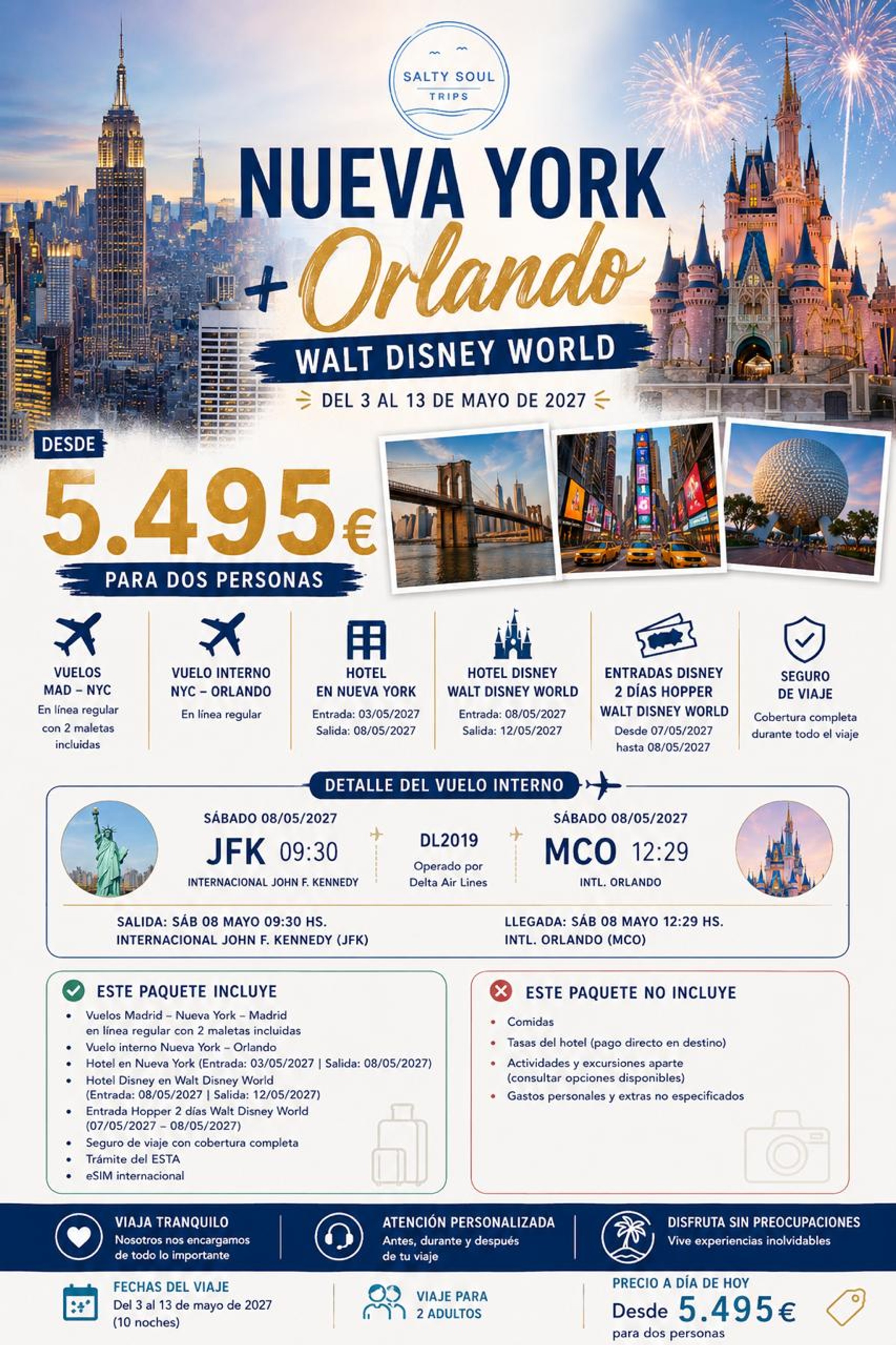 New York & Disney