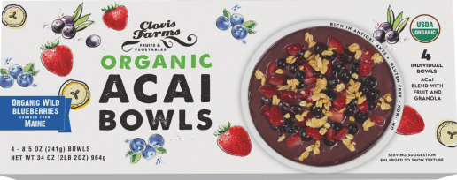 Organic Acaí Bowls