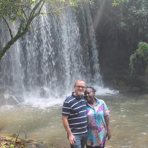Uganda water falls