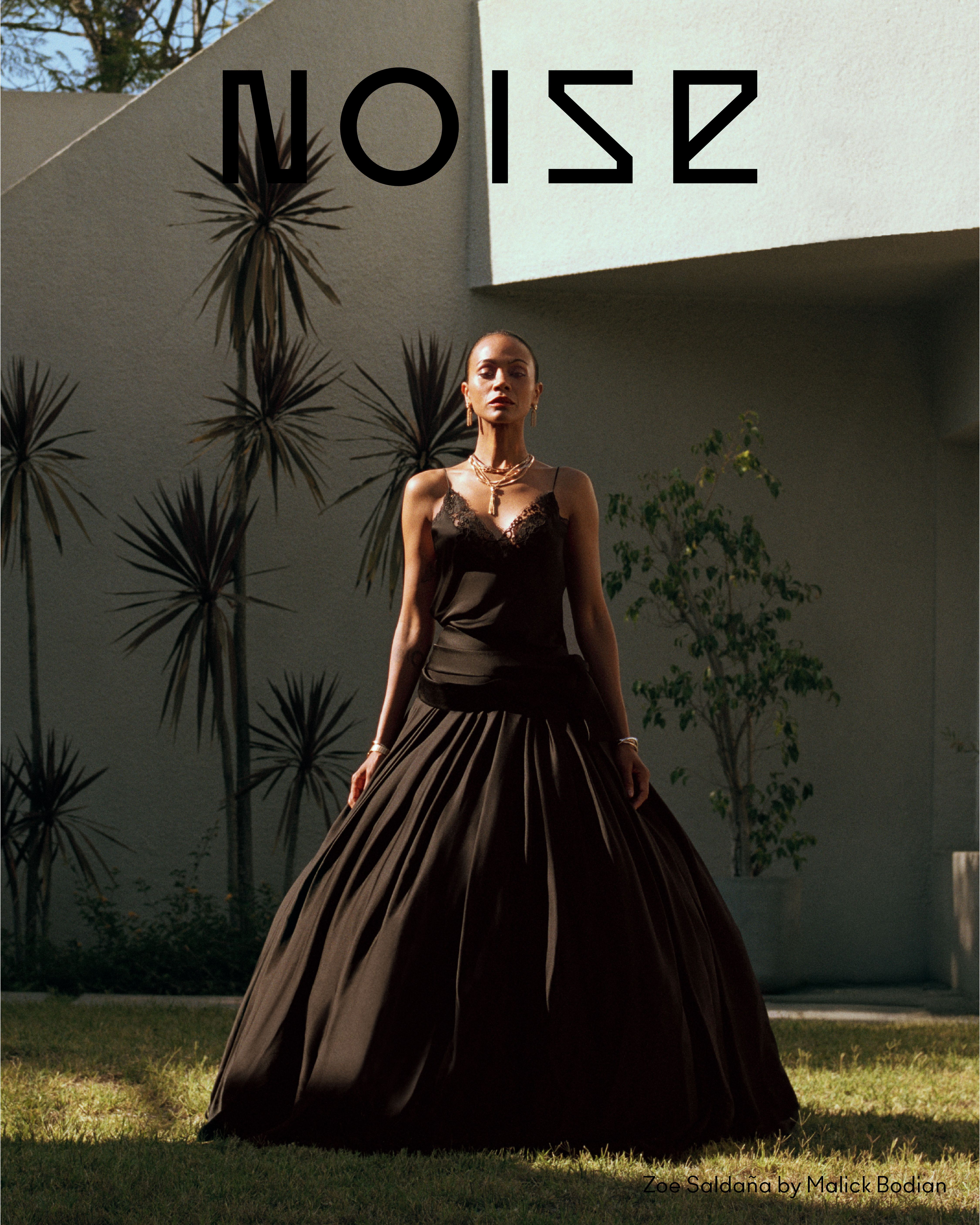 Amelia Gray by Mario Sorrenti & Zoe Saldaña by Malick Bodian