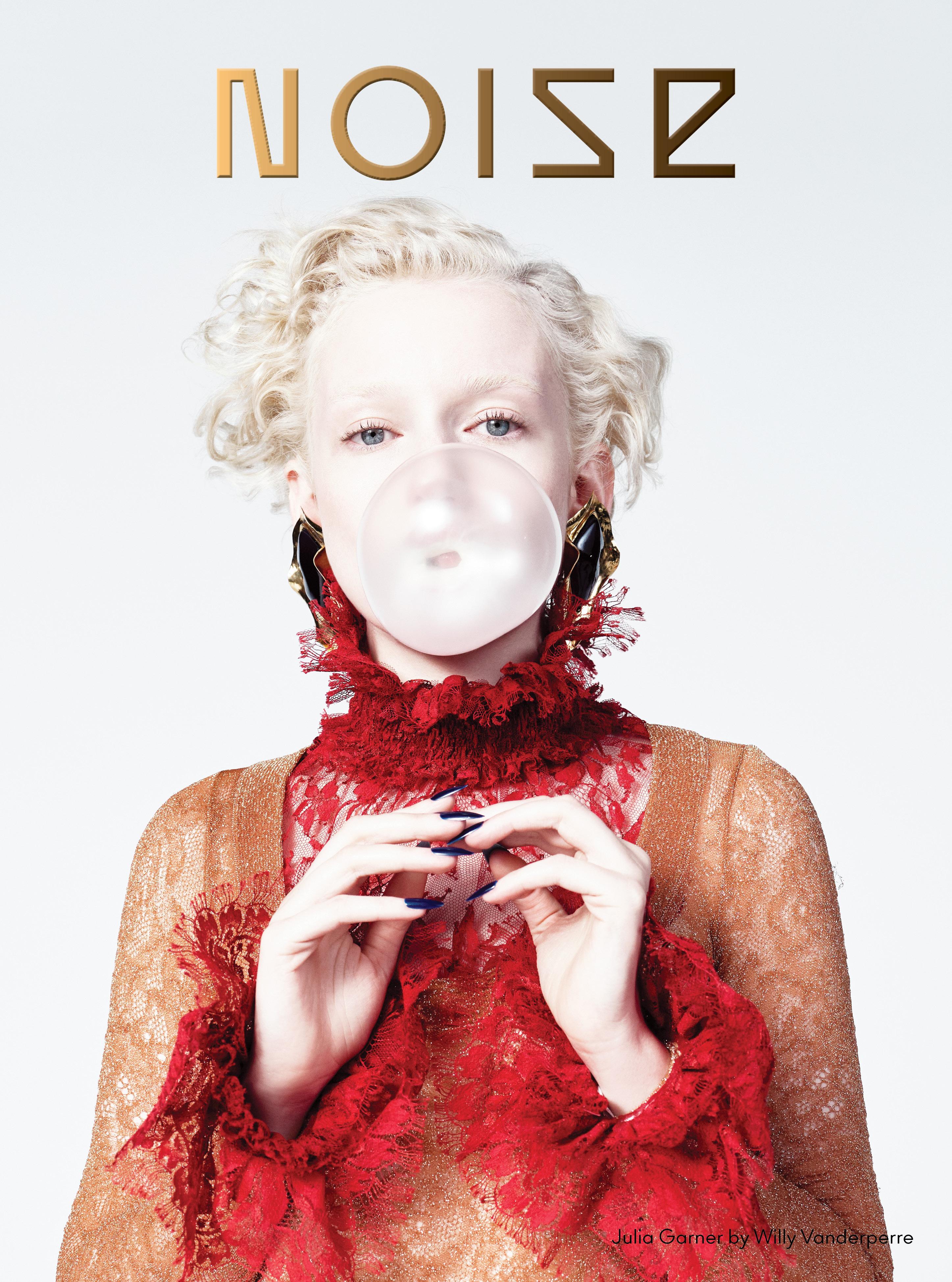 Noor Khan by Guen Fiore & Julia Garner by Willy Vanderperre