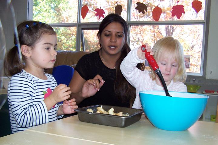 Children baking at Future Scholars Montessori Academy (3 of 7)