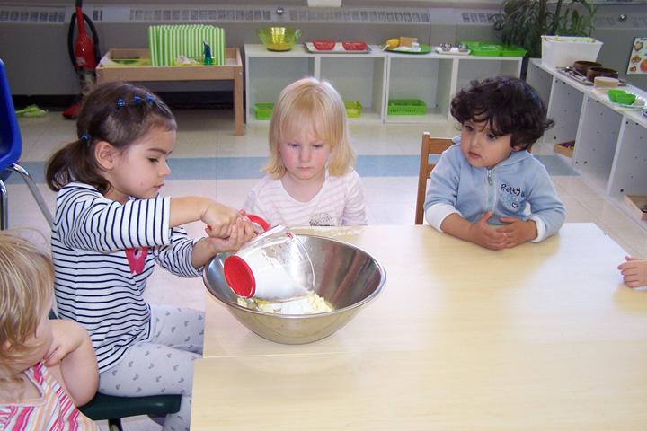 Children baking at Future Scholars Montessori Academy (2 of 7)