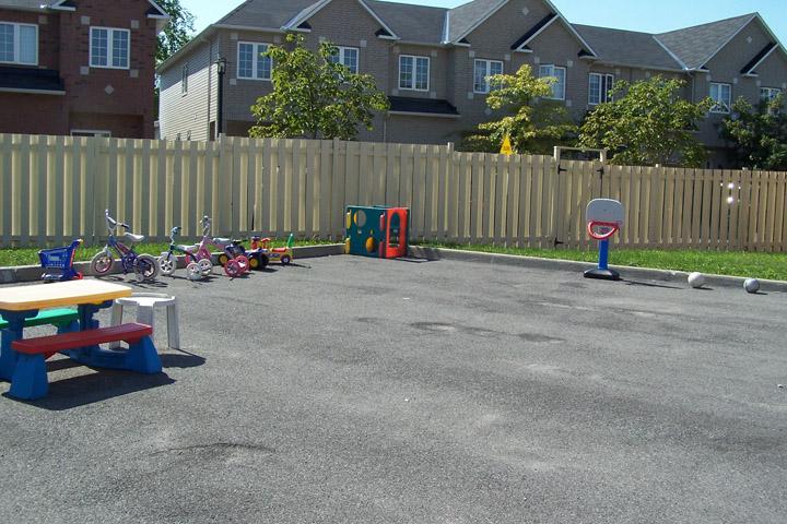 The fenced play yard at Future Scholars Montessori Academy (10 of 12)