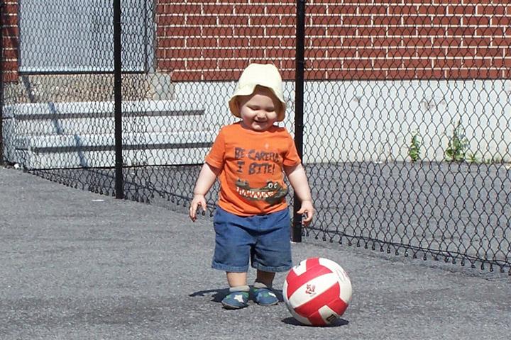 The fenced play yard at Future Scholars Montessori Academy (8 of 12)