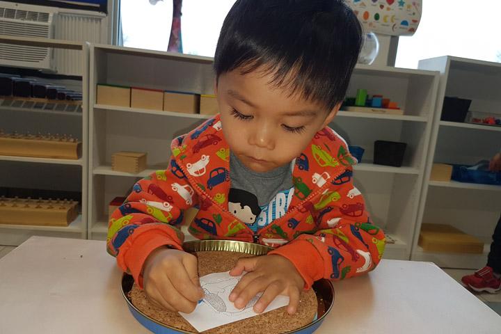 Casa children at work with Montessori materials (6 of 9)