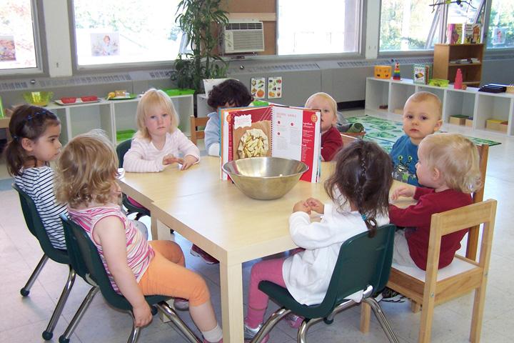 Children baking at Future Scholars Montessori Academy