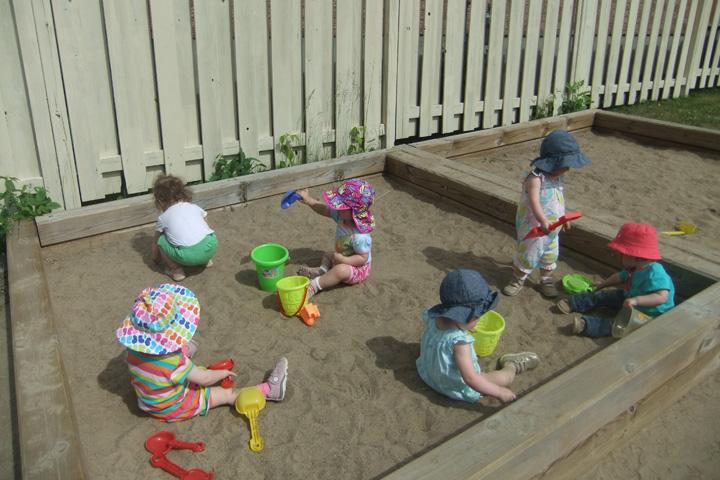 The fenced play yard at Future Scholars Montessori Academy (7 of 12)