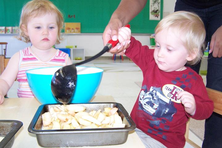 Children baking at Future Scholars Montessori Academy (4 of 7)