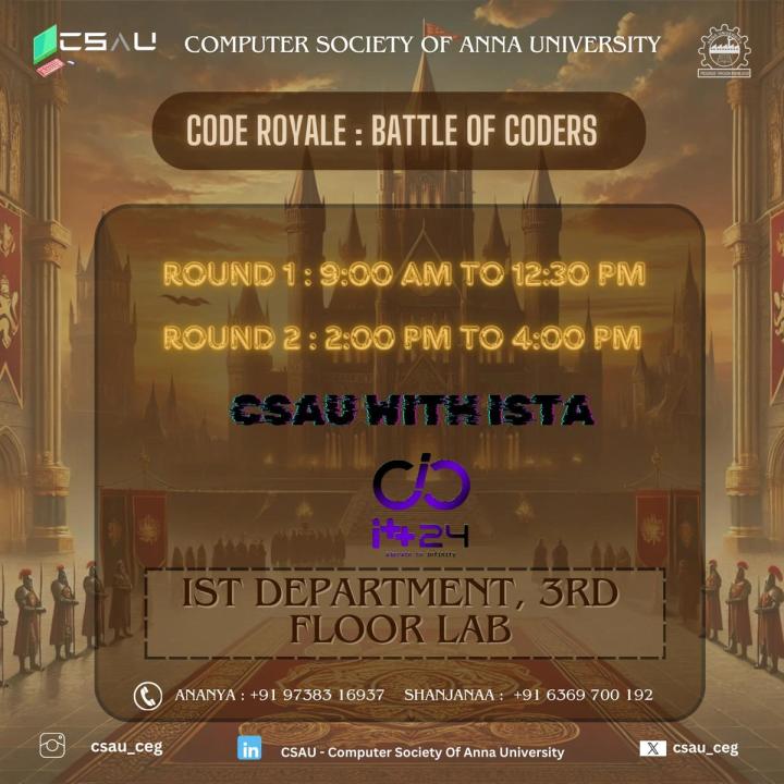 Poster for Code Royale: Battle of Coders