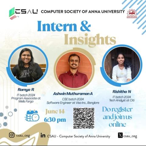 Poster for Intern and Insights
