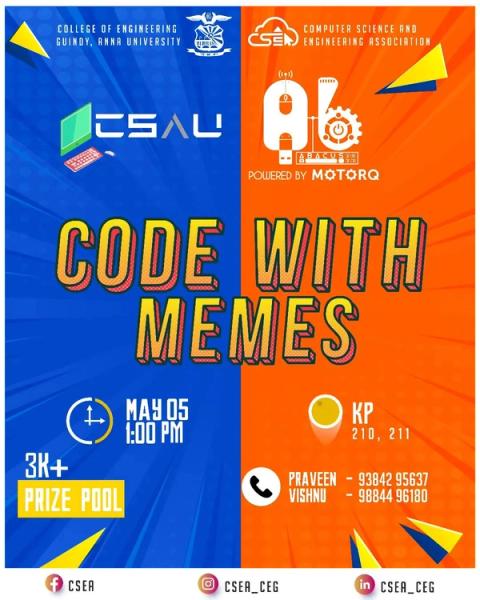Poster for Code With Memes