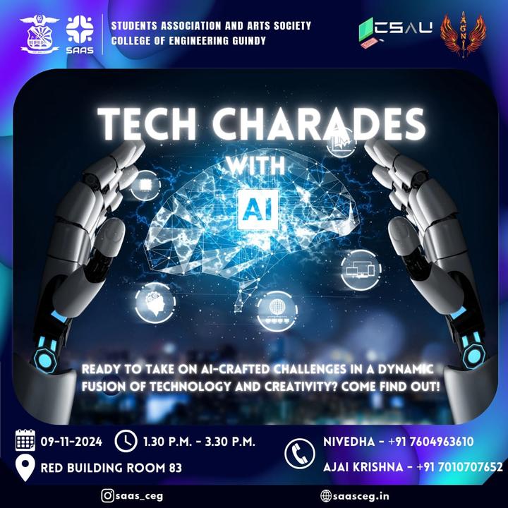 Poster for Tech Charades