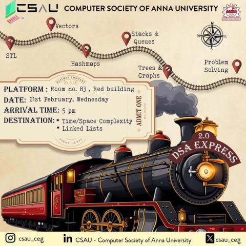 Poster for DSA Express 2.0