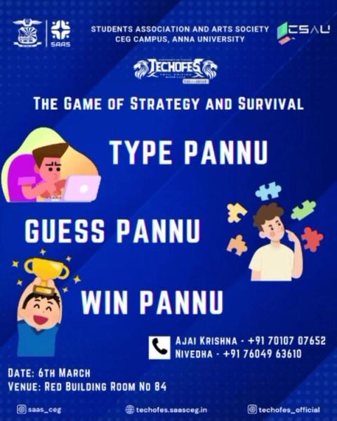 Poster for Type Guess Win