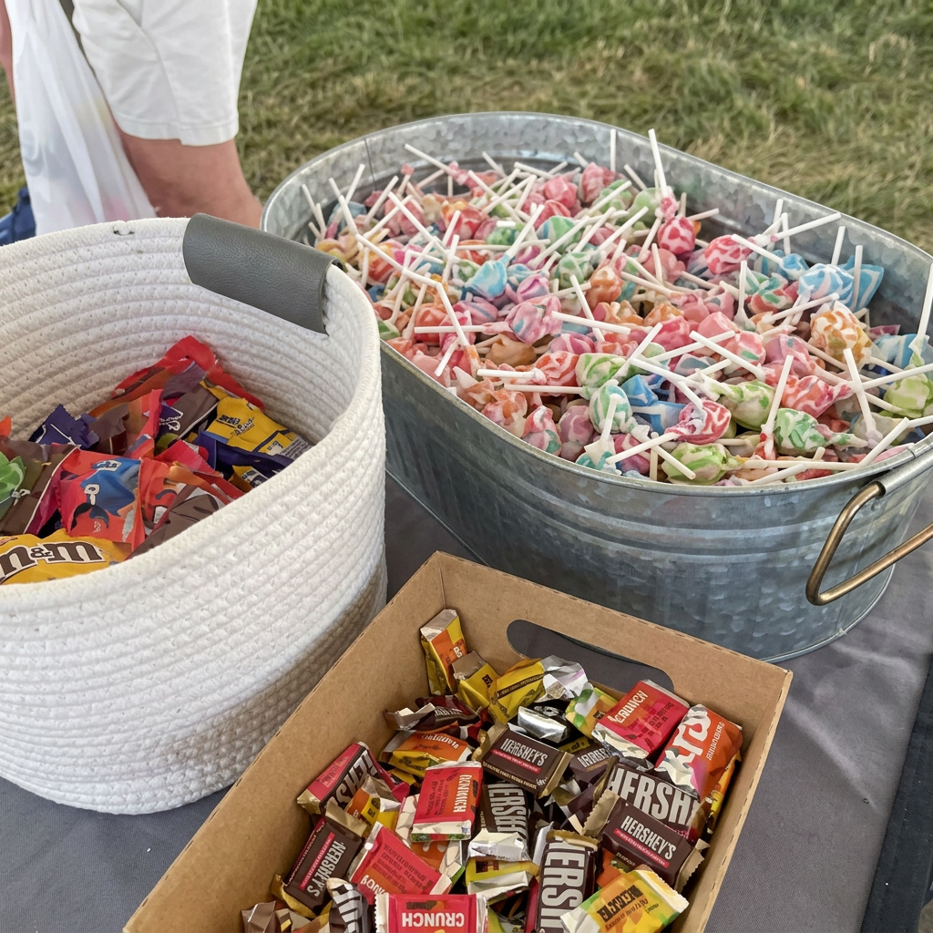 Community event candy table carlisle pa at Heritage Collision & Auto Body in Carlisle, PA
