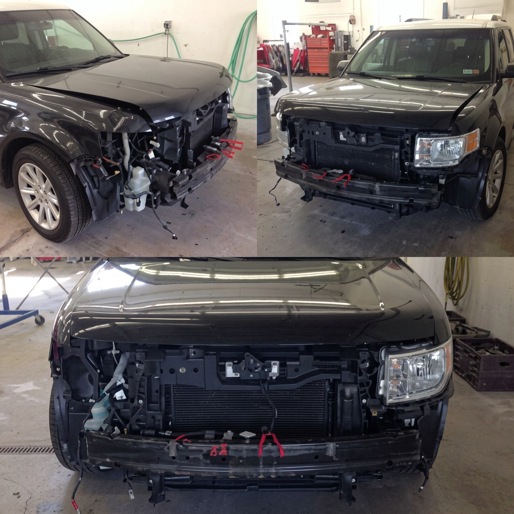 Ford flex collision repair process carlisle pa at Heritage Collision & Auto Body in Carlisle, PA
