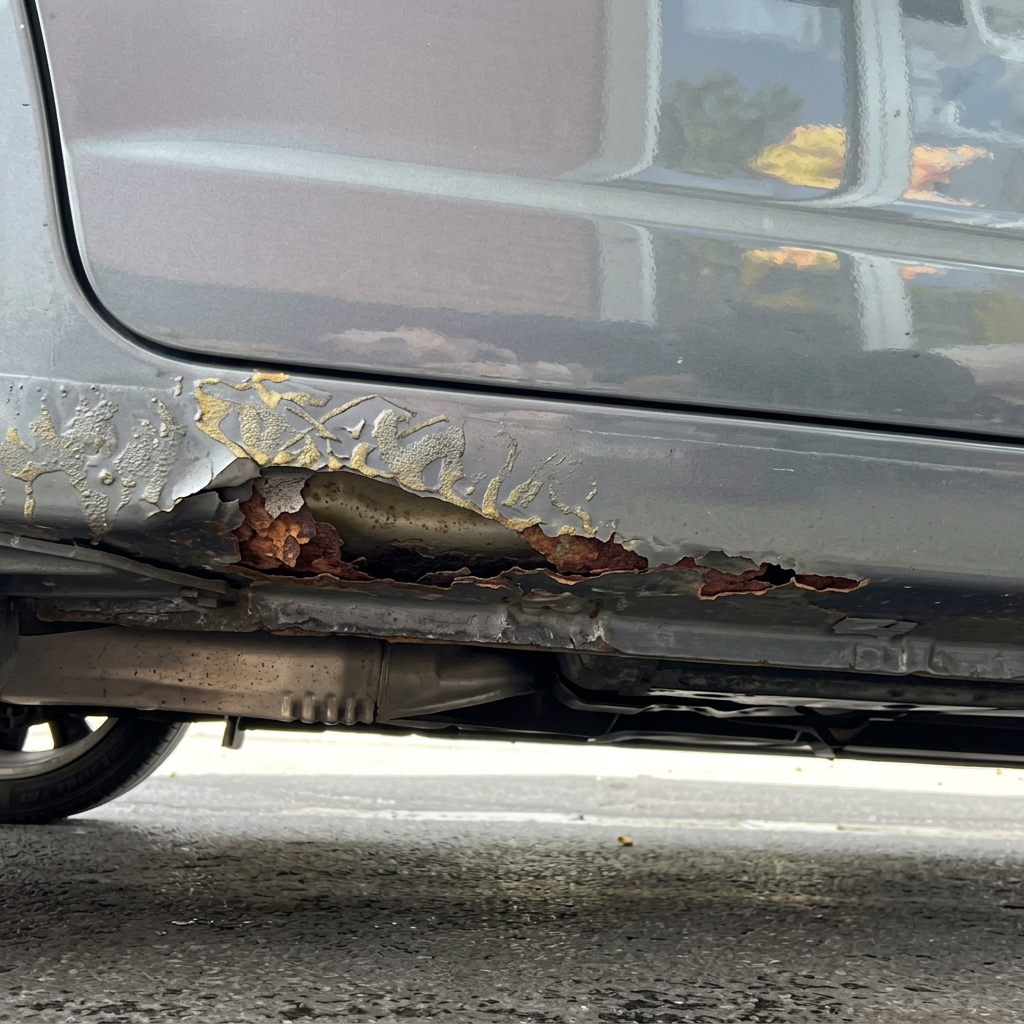 Rust repair rocker panel carlisle pa at Heritage Collision & Auto Body in Carlisle, PA