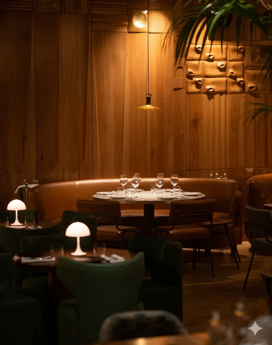 Intérieur du restaurant l'Antalya