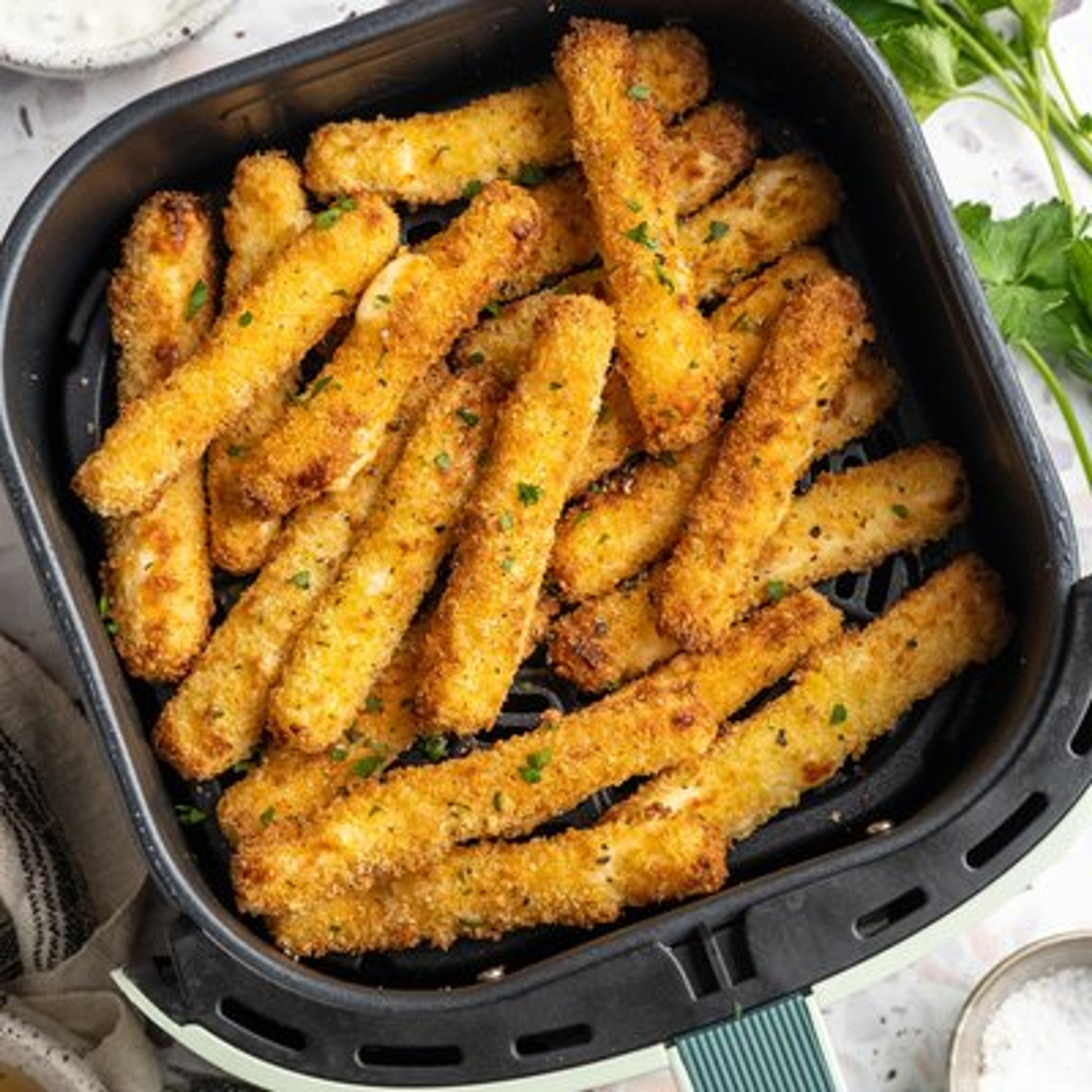 Halloumi Fries air fryer recipe