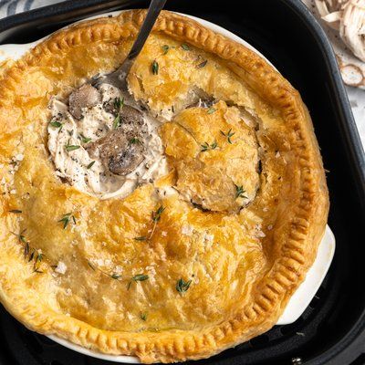 Chicken & Mushroom air fryer recipe