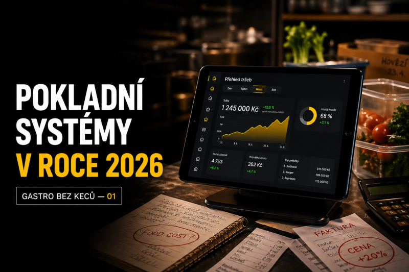 Pokladní systémy v roce 2026: Dotykačka vs. Storyous vs. SumUp