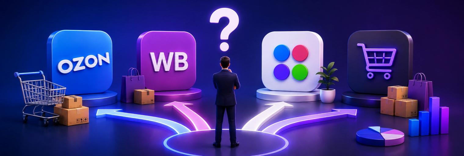 Какой маркетплейс выбрать для бизнеса: Ozon, Wildberries, Avito или несколько сразу