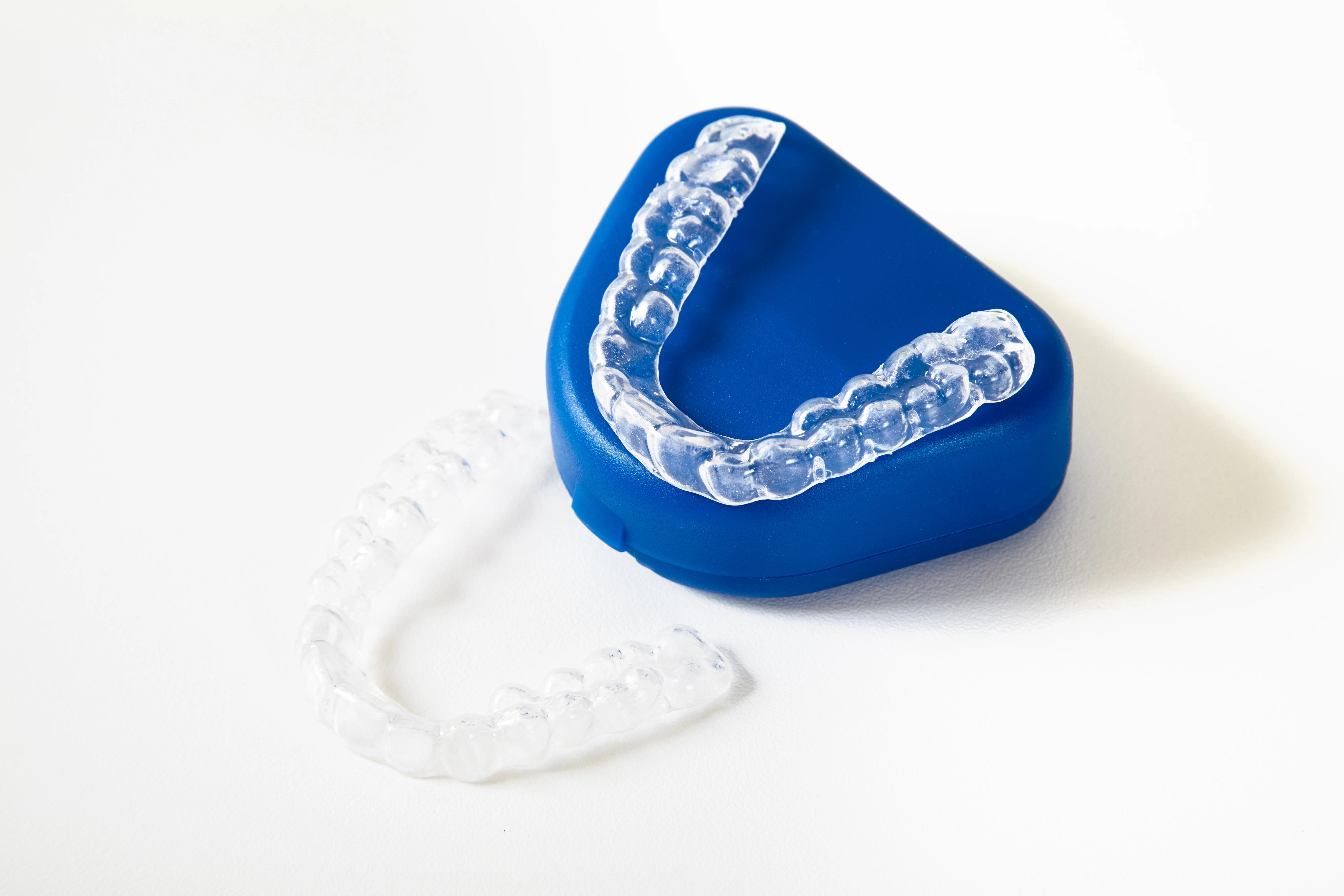 Invisalign retainers and their protective case