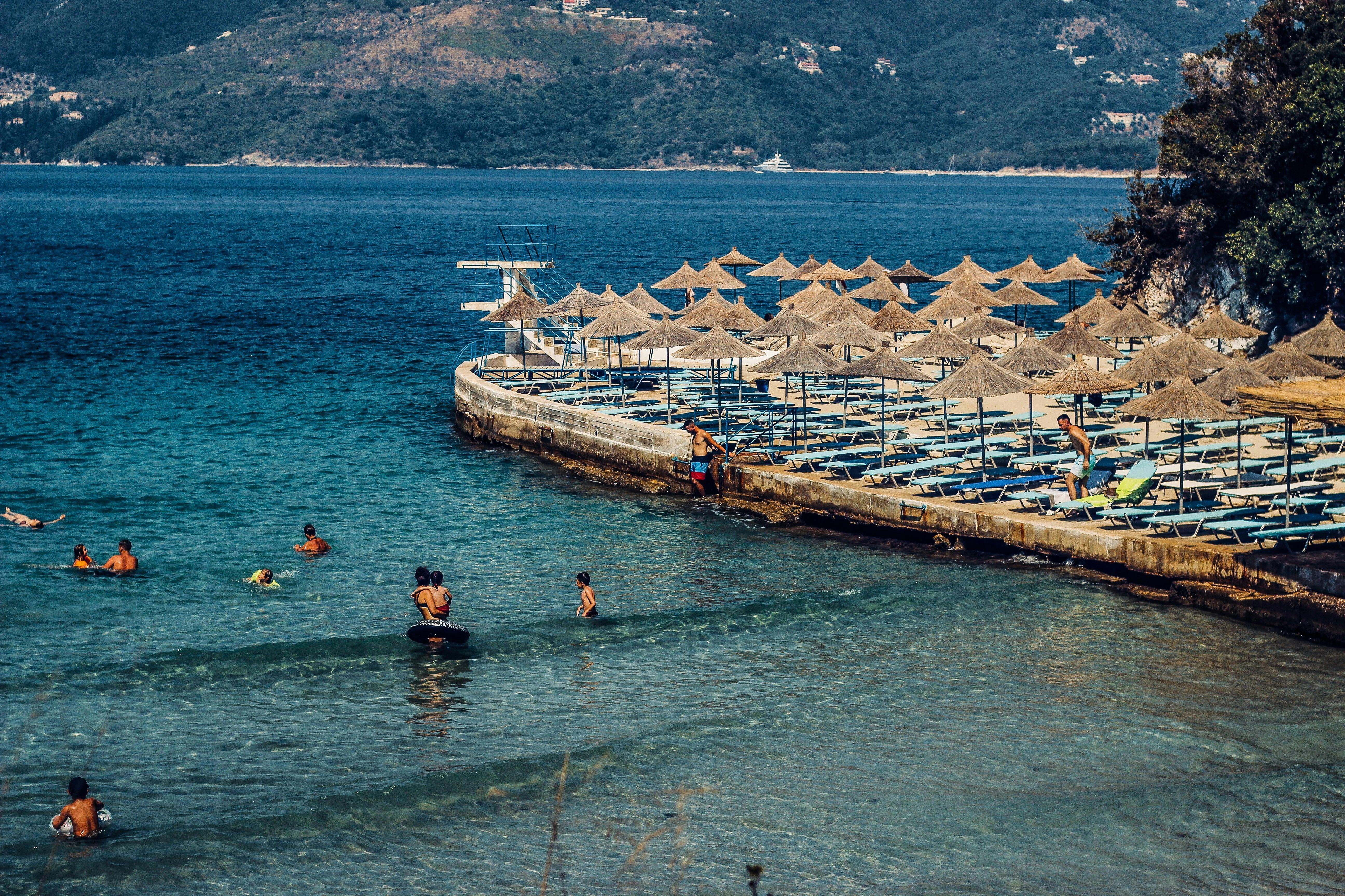 Beach view , Albania - an underrated destination for dental implants abroad