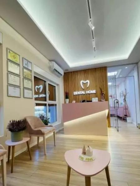 Photo of reception desk at Dental Home Tirana