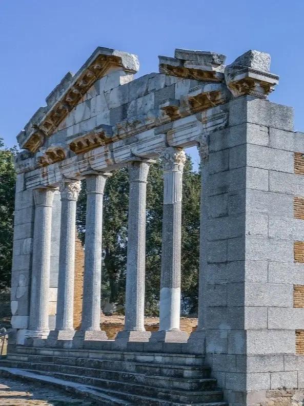 Ruins of Apollonia in Fier